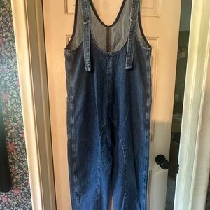 We The Free Classic Blue Denim Top